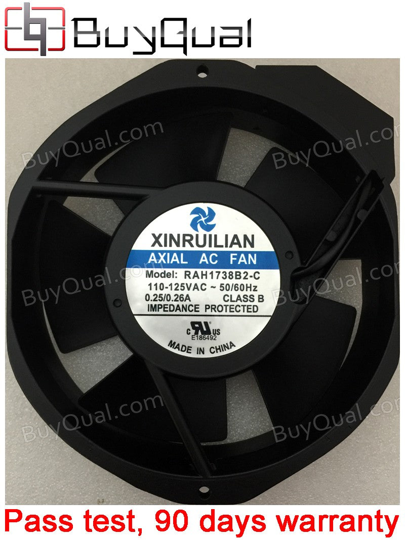XINRUILIAN RAH1738B2-C 110/125V 0.25/0.26A Cooling Fan XINRUILIAN RAH1738B2-C 110/125V 0.25/0.26A Cooling Fan